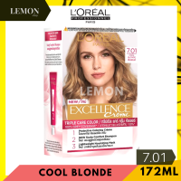ราคา Loreal Excellence Fashion Creme ลอรีอัล เอ็กซ์เซลเลนซ์ แฟชั่น ครีมย้อมผม สีดำบลอนด์มะฮอกกานีทองเบจน้ำตาลแดงหม่นเหลือบเขียวอ่อนม่วงสโมคกี้ (12418831932)
