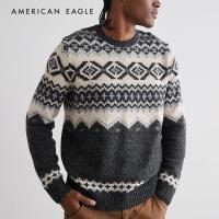 ราคา American Eagle Super Soft Holiday Crewneck Sweater เสื้อ สเวตเตอร์ ผู้ชาย ฮอลิเดย์ คอกลม NMSC 014 1821 001 (21017194359)