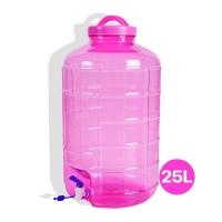 ราคา ถังน้ำ ถังน้ำดื่ม PET เกรดA ขนาด 25 ลิตร ถังน้ำมีก๊อกพร้อมหูหิ้ว รุ่น ลาย 2 (20419698092)