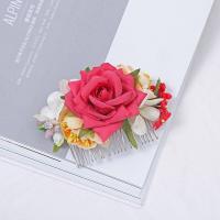 ราคา DGJKF หวีสับผมเกาหลี ดอกไม้ เสียบ ผม เรียบหรู ประณีต เครื่องประดับผม ของขวัญ งานแต่งงาน มุก เครื่องประดับผมเจ้าสาว กิ๊บติดผมเกาหลี หวีผมผู้หญิง หวีผมดอกไม้ผ้าไหม (17868637838)