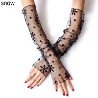 ราคา XUESHE ผู้หญิง ปลอกแขน ยูวี ระบายอากาศได้ ถุงมือขับรถ ถุงมือลูกไม้ตาข่าย ครีมกันแดดแขนยาว ปลอกแขนกันแดด (20970485074)