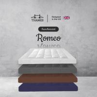 ราคา Thames รุ่น Romeo ท็อปเปอร์ใยหนา 3นิ้ว ถึงมือลูกค้า 1 5 2นิ้ว นอนสบายหนานุ่มๆ ขนาด 3 5ฟุต 5ฟุต 6ฟุต (21028025861)