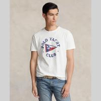 ราคา Sale Polo Ralph Lauren เสื้อยืดผู้ชาย Tee Classic Fit Polo Yacht Club T Shirt รุ่น MNPOTSH1N821844 สีขาว (20809097921)