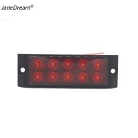 ราคา JaneDream โคมไฟท้ายรถข้างรถบรรทุก10LED สำหรับรถพ่วงรถแทรกเตอร์รถบรรทุกไฟติดรถยนต์เตือน12V 24V (19753911560)