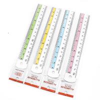 ราคา ไม้บรรทัดอลูมิเนียม แบบสั้น 15ซม ฟุตเหล็ก สีเรียบ คุณภาพดี คุ้มค่า ไม้บรรทัด (21002191647)