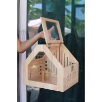 ราคา บ้านสัตว์เลี้ยง บ้านนกพกพา กรงนก กรงพกพกพา คอนนก กรงไม้นก บ้านนก สไตล์มินิมอล สัตว์เลี้ยงขนาดเล็ก บุชเบบี้ ชินชิล่า กระรอก และสัตว์เลี้ยงขนาดเล็กอื่น (20001186604)