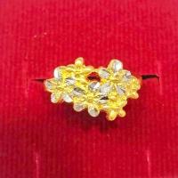 ราคา แหวน 1 สลึง ดอกไม้ 2 สี ไซส์ 49 ทองแท้ 96 5 ลดล้างสต๊อก ของใหม่มือ 1 (21123642096)