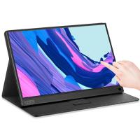 ราคา 15 6 6000MAh แบตเตอรี่หน้าจอสัมผัสแบบพกพา Monitor Samsung Dex แล็ปท็อป Duplicate Extension เกมคอนโซลสำหรับเกมทำงาน Live Study (15033579719)