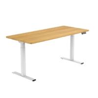 ราคา โต๊ะทำงานปรับระดับ เฟอร์ราเดค LT268 สีบีช (19195336611)