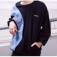 ราคา Niyom Jeans รุ่นTJ เสื้อสเวตเตอร์ สีขาว ดำ เทา (16424223168)
