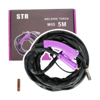 ราคา STR สายเชื่อมมิกซ์ สายเชื่อมมิก ระบบ MIG สายยาว 5 เมตร สำหรับใส่ตู้เชื่อม MIG ตู้เชื่อม 2 ระบบ (16750320891)