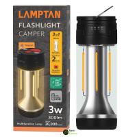ราคา ไฟฉาย ตะเกียง พาวเวอร์แบงค์ 3 in 1 Lamptan Flashlight Camper 3W ครบจบใน 1 ชิ้น (20541601030)