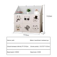 ราคา ตู้เสื้อผ้าพลาสติก ลายการ์ตูน ตู้เก็บของ ชั้นวางของ ตู้อเนกประสงค์ ลิ้นชัก (20578187401)