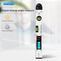 ราคา Protractor Electronic 0 225องศา Digital Angle Meter Inclinometer 16นิ้ว 400 Mm Digital Angle Finder Measuring Tool With Zeroing And Locking Function (16262721347)