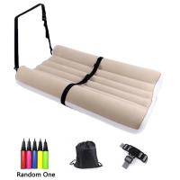 ราคา แผ่นรองเตียงนอนสำหรับตั้งแคมป์ขับเองรถไฟความเร็วสูงรถยนต์เครื่องบินสำหรับเด็กผ้าปูฟูกนอนเป่าลมที่พองได้สำหรับเตียงลมรถใหม่ (20331997383)