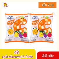 ราคา ดีโด้พุดดิ้ง 3in1 กลิ่นผลไม้ต่างๆ 1 ถุง 10 ถ้วย แพ็ค 2 ถุง (16086005271)