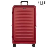 ราคา ELLE Travel Ripple Collection กระเป๋าเดินทางรุ่น Trunk 29 นิ้วเปิดฝาด้านหน้าโพลีคาร์บอเนต PC 100 ระบบซิปคู่ความปลดภัยสูงและเพิ่มซิปขยาย พร้อมถุงคลุม (6012746514)
