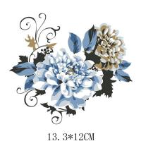 ราคา ตัวรีด สติ๊กเกอร์รีดติดผ้าดอกไม้ (19098720441)