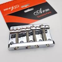 ราคา WK Four 4 Strings Chrome silver Electric Bass Bridge tailpiece 19mm spacing BB009 Made In Korea (17572463313)