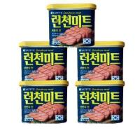 ราคา spam แฮมกระป๋องเกาหลี สแปม lotte brand luncheon meat 340g 런천미트 (20672210960)