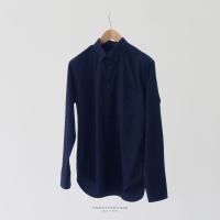 ราคา TWENTYSECOND เสื้อเชิ้ตแขนยาว ผ้าคอตต้อน รุ่น Button Down Club Collar shirt สีกรม Navy (18849400055)