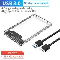 ราคา กล่องฮาร์ดดิสก์โปร่งใส2 5นิ้ว SSD SATA ไปยัง USB3 0 3 1ประเภท C wadah HDD eksternal เคลื่อนที่รองรับ6TB สำหรับ SDD HDD (21171333285)