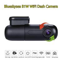 ราคา Blueskysea B1W HD 1080 P MINI WiFi Dash Camera 360 องศาหมุน Capacitor รถ DVR Dashcam (203236004)
