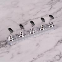 ราคา แท่นวางเล็บ สีทอง 5ชิ้น แท่นวางฝึกทำเล็บ แท่นทำเล็บปลอม แท่นวางเล็บ Cute Nail Training Stand (20724814291)