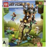 ราคา lego block minecraft no 6039 เลโก้ มายคราฟท์ บ้านลอยได้ บ้านต้นไม้ 329 379 515 pcs (20413779813)