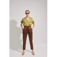 ราคา RALLY Long Flight Slacks Dark brown กางเกงสแล็คเอวสูงสีนำ้ตาลเข้ม (2557746825)