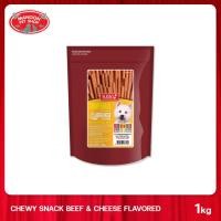 ราคา MANOON SLEEKY Chewy Stick Beef Cheese Flavored รสเนื้อชีส ขนาด 1 กิโลกรัม แบบแท่ง (6509652728)