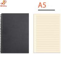 ราคา สมุดสันห่วง สมุดโน๊ต สมุดโน้ตสันห่วง สมุด สมุดปกน้ำตาล สมุดปกดำ ขนาด A5 B5 มีเส้น 60 แผ่น สมุดริมลวด สมุดมีเส้น เนื้อถนอมสายตา พร้อมส่ง (20152968312)