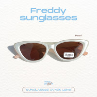 ราคา Thetnp glasses FREDDY sunglasses uv400 แว่นกันแดด กันยูวี ทรงแคทอาย (20607568667)