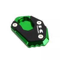 ราคา สำหรับ Kawasaki ER 6N ER6F Z650 Z900 Z900RS Z1000 Z1000SX รถจักรยานยนต์ใหม่ CNC Kickstand ขาตั้งแผ่นเสริมแผ่นรองสำหรับ (15981550446)