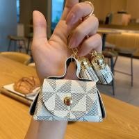 ราคา กระเป๋าหนังใบเล็กมินิน่ารักกระเป๋าใส่เหรียญกระเป๋าใส่หูฟังกระเป๋าเก็บของที่ห้อยแบบเก่ากระเป๋าใส่บัตรกุญแจกระเป๋าใส่กุญแจผู้หญิง (20503181593)