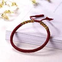ราคา สายหลากสีเชือกสร้อยข้อมือถักด้วยมือสำหรับผู้หญิงสร้อยข้อมือเชือกฝ้ายนำโชคสร้อยข้อมือปรับได้ (13413127941)