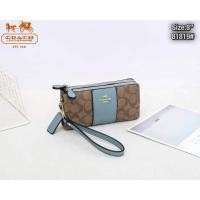 ราคา กระเป๋าคล้องมือ คล้องแขนโค้ช 2ซิป งานน่ารัก (3402676236)