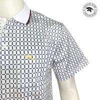 ราคา Jaguar เสื้อยืดโปโล ผู้ชาย แขนสั้น ผ้าพิมพ์ลายตาราง มีกระเป๋า JAY 630 WT (18911673864)