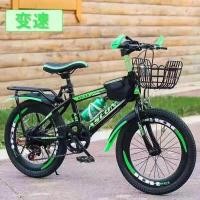 ราคา จักรยานเด็ก จักรยาน 18 นิ้ว มีเกียร์ จักรยานสำหรับเด็ก All In One พร้อมขวดน้ำดื่ม ทรงจักรยานวิบาก แข็งแรง สินค้ามีประกัน (16425744159)