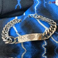 ราคา สร้อยข้อมือ ฮาเล่ harley thunder ฮาเล่ร์ harley davidson 10มิล สแตนเลสแท้100 bracelet stainless 316l allacc (7364596611)