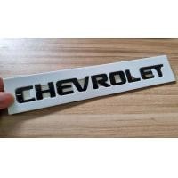 ราคา โลโก้ตัวอักษร เชฟโรเลต สีดำเงา ขนาด 19 1 8 cm CHEVROLET letter for rear trunk black logo (21125754336)