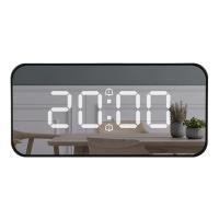ราคา นาฬิกากระจก นาฬิกาติดผนังดิจิตอลตั้งโต๊ะไฟ LED Clock นาฬิกาดิจิตอล นาฬิกาปลุกหน้าปัดกระจก นาฬิกาปลุกตั้งโต๊ะ นาฬิกาปลุก 3in1 มินิมอล (20800831365)
