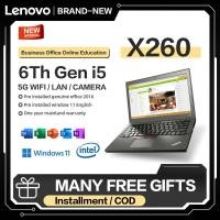 ราคา Lenovo Laptop ThinkPad X260 6Th Gen processor i5 6200U Dual Core Four Thread 12 5in DDR3 8GB RAM 256GB SSD (21219892276)
