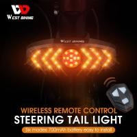 ราคา WEST BIKING ไฟจักรยานกันน้ำชาร์จ USBไฟสัญญาณเลี้ยวไฟหลังจักรยานไฟ LED เตือนไฟท้ายจักรยานอุปกรณ์ขี่จักรยาน (11829564147)