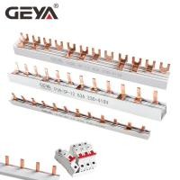 ราคา GEYA Copper Busbar สำหรับ Circuit Breaker PIN TYPE FORK TYPE MCB Connector Busbar Connection (15362840819)