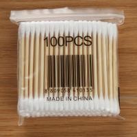 ราคา คัตเตอร์บัต 100 ก้าน สำลีปั่นหูด้ามไม้ สำลีไม้ สำลีก้าน สำลีเช็ดเครื่องสำอาง คัตตั้นบัดส์ สำลีใช้แล้วทิ้งสำลีก้าน (15638387111)