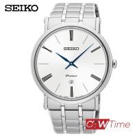 ราคา ผ่อนชำระ สูงสุด 10 เดือน SEIKO Premier นาฬิกาข้อมือผู้ชาย สายแสตนเลส รุ่น SKP391P1 (13034444814)