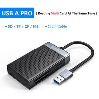 ราคา ORICO เครื่องอ่านการ์ดความจำไมโครการ์ดความจำ CF MS อะแดปเตอร์ USB ชนิด C 3 0 Microsd ติดตัวเสียบสวิตซ์สำหรับพีซีกล้อง1TB 2TB (17802910886)
