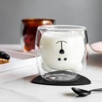 ราคา แก้วหมี แก้วสองชั้น สามารถเก็บความเย็น เก็บความร้อนได้ ขนาด 250ml แก้วออกแบบพิเศษ แก้วทนความร้อน Convincing (6165122722)