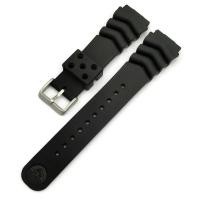 ราคา Silicone Strap Seiko Logo 18mm 20mm 22mm Watchband Sports Water Resistant Strap Men Woman Universal Strap (20811251576)